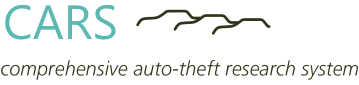 Logo for the NMVTRC's Comprehensive Auto-theft Research System (CARS) service